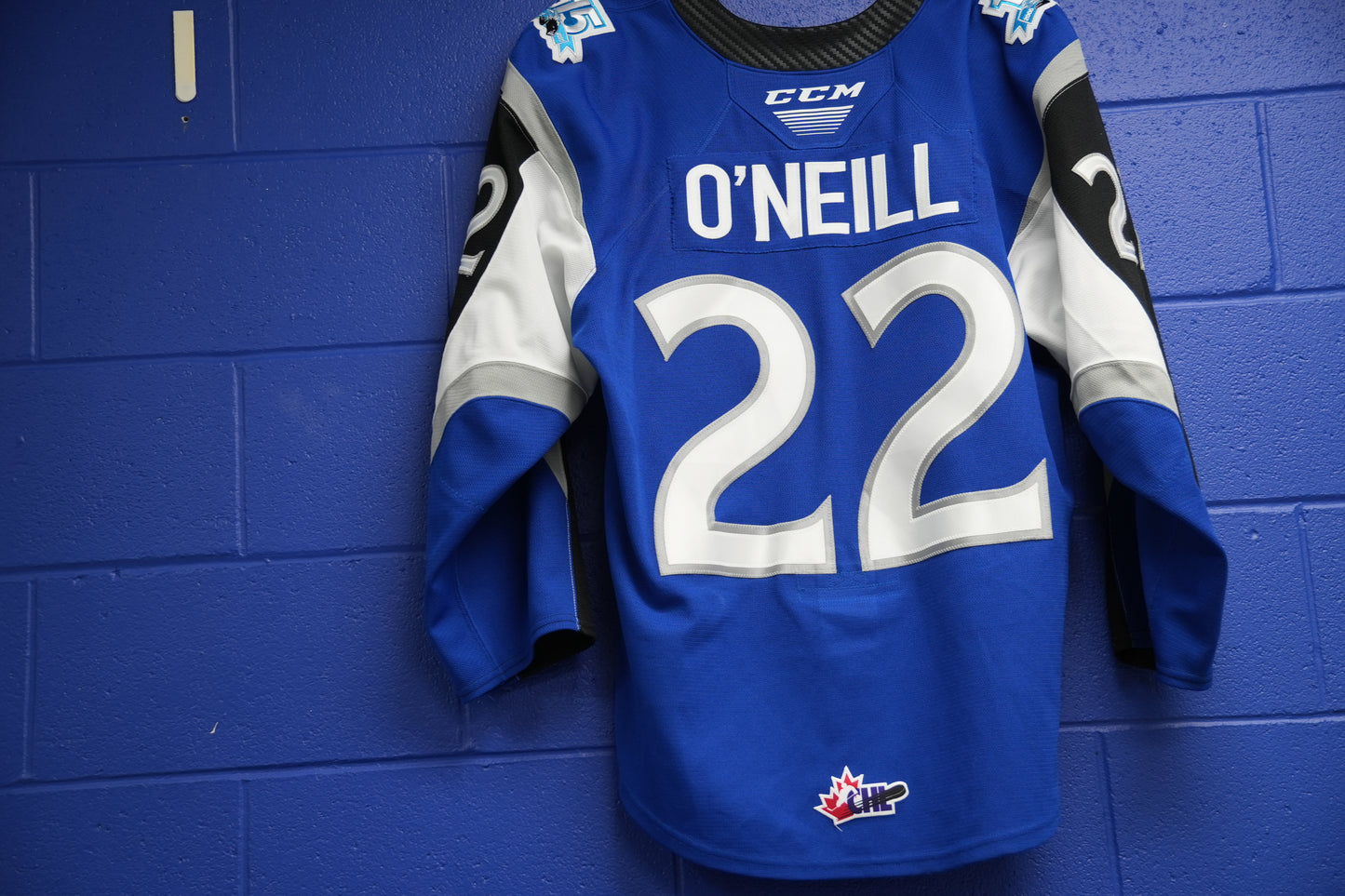 Game-Worn Jersey: #22 O'neil (Blue)