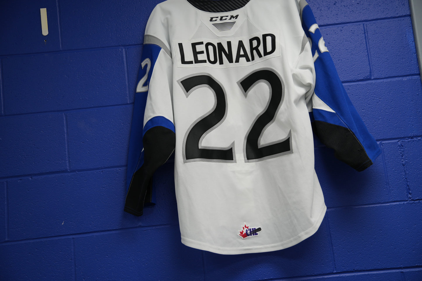 Game-Worn Jersey: #22 Leonard (White)